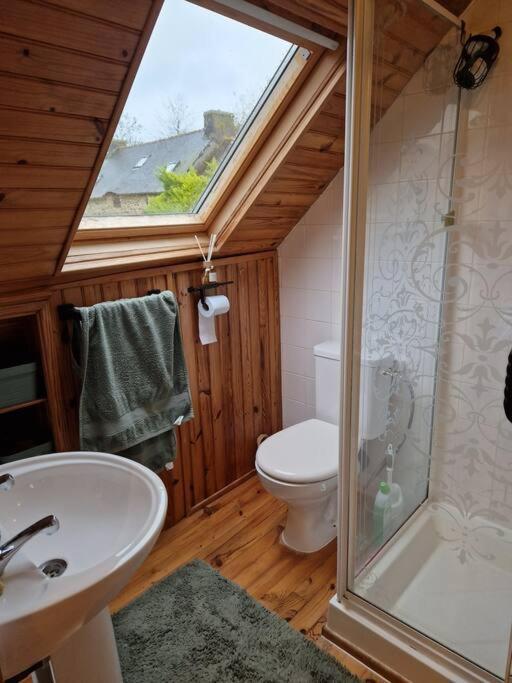 Petit Cottage Breton Saint-Mayeux Extérieur photo